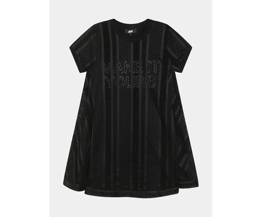 obrazek 1 DKNY Sukienka codzienna D32899 D Czarny Regular Fit