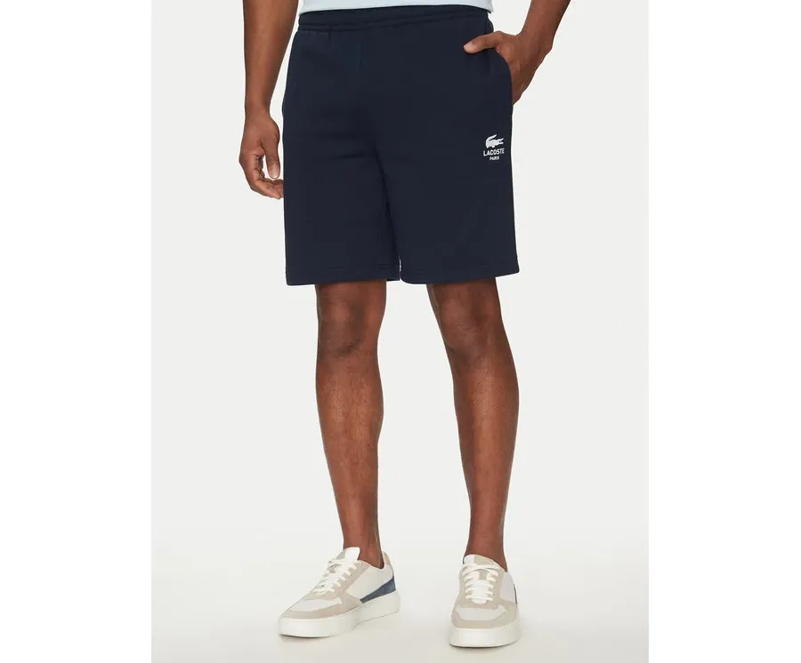 obrazek 1 Lacoste Szorty sportowe Unisex GH0990 Granatowy Regular Fit