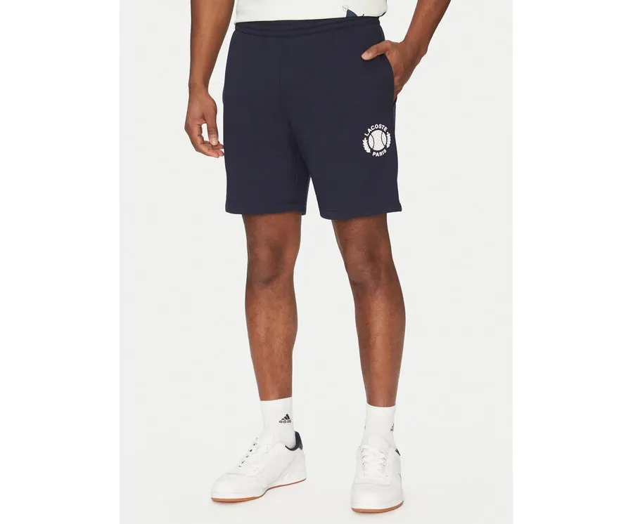 obrazek 1 Lacoste Szorty sportowe GH9708 Granatowy Regular Fit