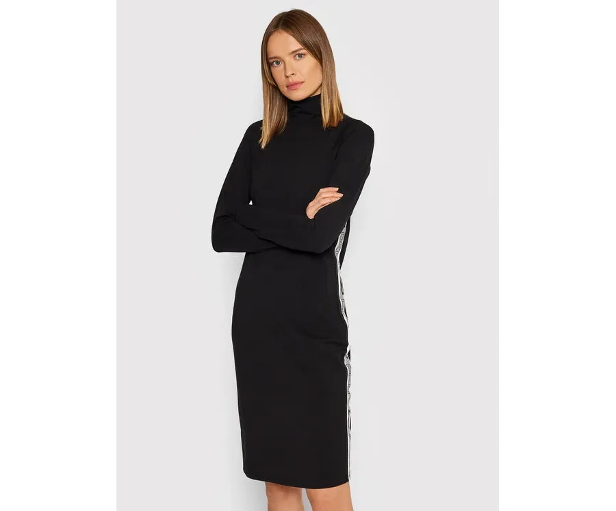 obrazek 1 DKNY Sport Sukienka dzianinowa DP1D4486 Czarny Regular Fit