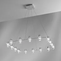 Picture Elegant hanging lamp in a modern style