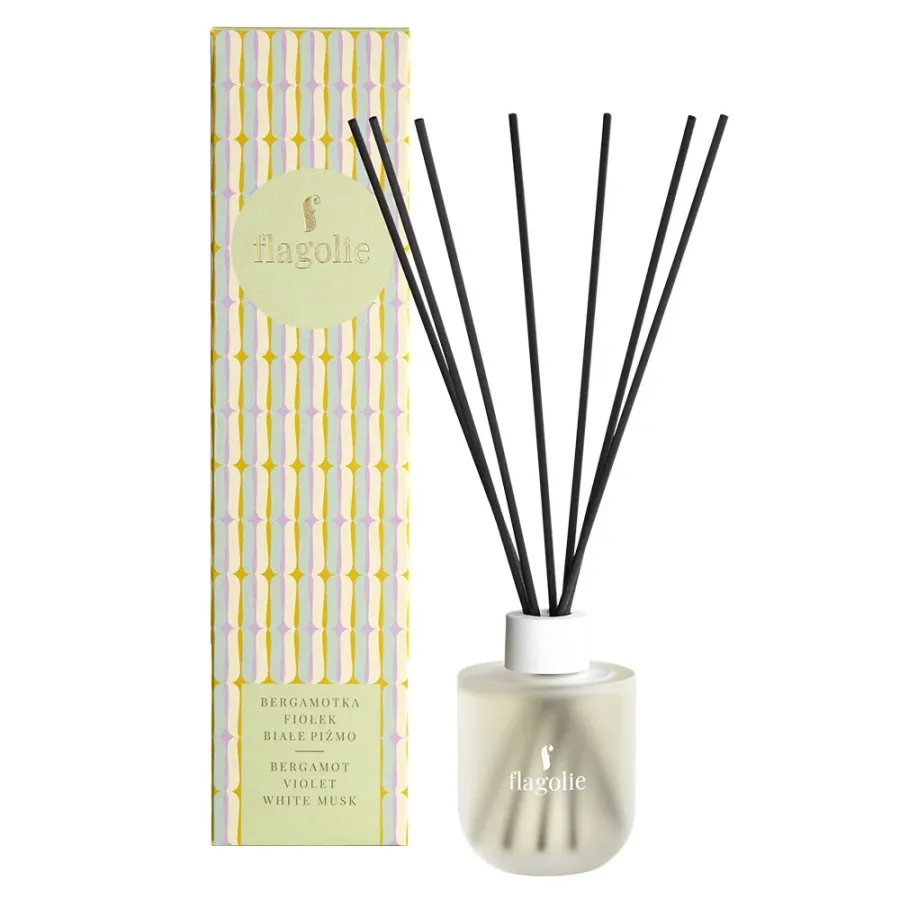obrazek 1 Flagolie Hygge Bergamotka Fiołek - Perfumy do domu białe piżmo100 ml 100 ml