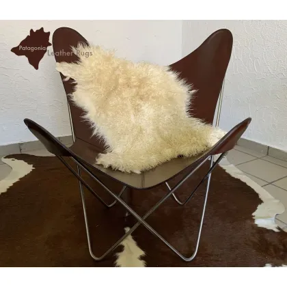 Zdjęcie Skórzany dywan do nowoczesnych pomieszczeń