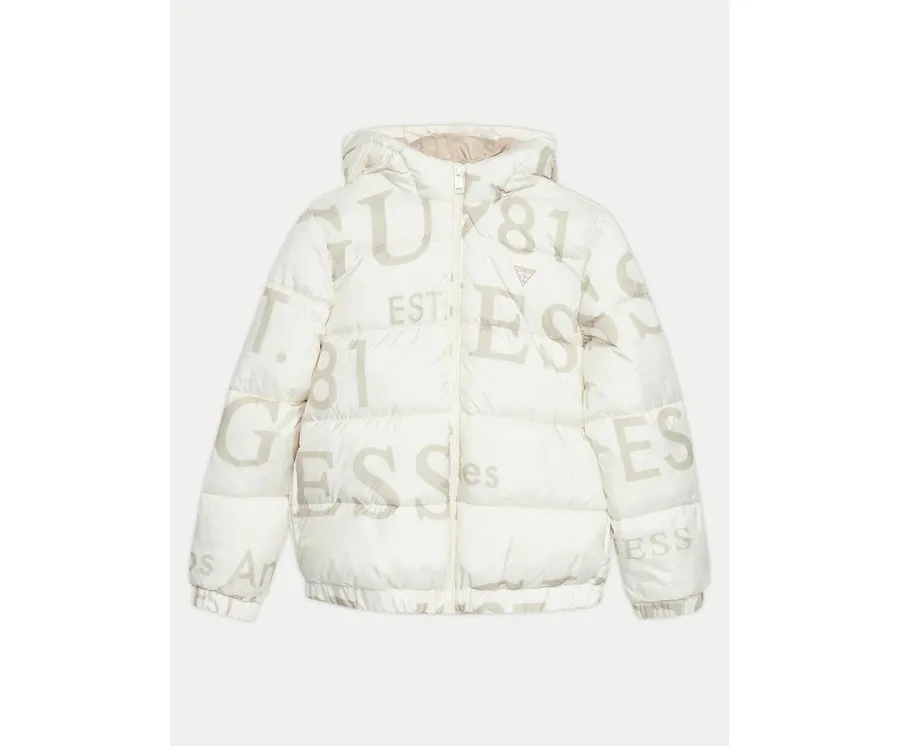 obrazek 1 Guess Kurtka puchowa H4BJ05 WCFM0 Biały Regular Fit