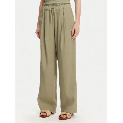 Zdjęcie Marella Spodnie materiałowe Fred 2513131085 Zielony Wide Leg