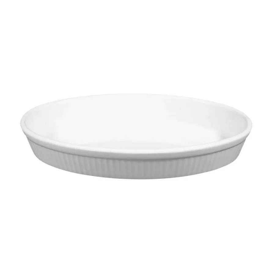 obrazek 1 Duża owalna porcelanowa forma do pieczenia 24x15 cm - Seltmann Weiden
