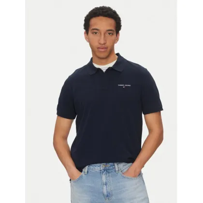 Zdjęcie Tommy Jeans Polo Linear DM0DM20914 Granatowy Regular Fit