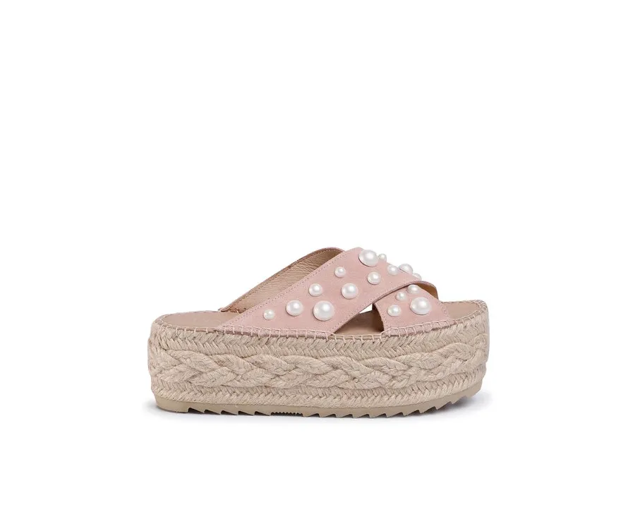 obrazek 1 Eva Minge Espadryle EM-14-07-000733 Różowy