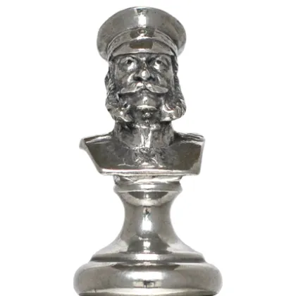 Zdjęcie Ciekawy nożyk do papeterii z figurką Wilhelma II