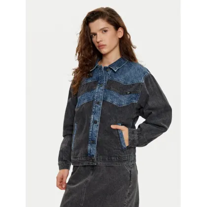 Zdjęcie Mustang Kurtka jeansowa 1016012 Szary Loose Fit