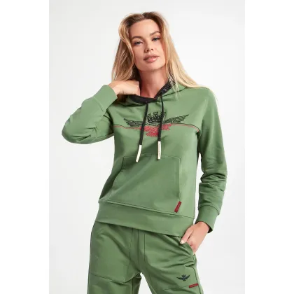 Zdjęcie Bluza damska z kapturem AERONAUTICA MILITARE Aeronautica Militare