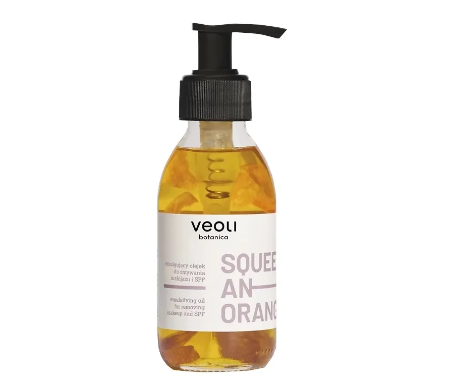 obrazek 1 Veoli Botanica Squeeze An Orange Emulgujący olejek do Zmywania Makijażu i SPF  132.7 g
