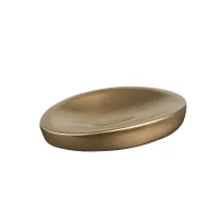 Picture Gold-plated matt soap stand 14x9.5xH2 cm