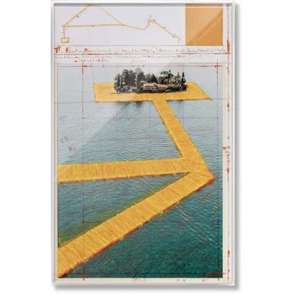 Zdjęcie Książka Christo and Jeanne-Claude. The Floating Piers, Art Edition No. 41–60 (Collage) - Taschen