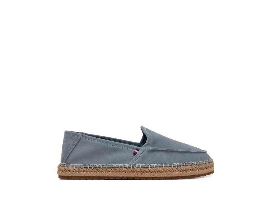 obrazek 1 Tommy Hilfiger Espadryle Hilfiger Flex Espa Suede Loafer FM0FM05392 Szary