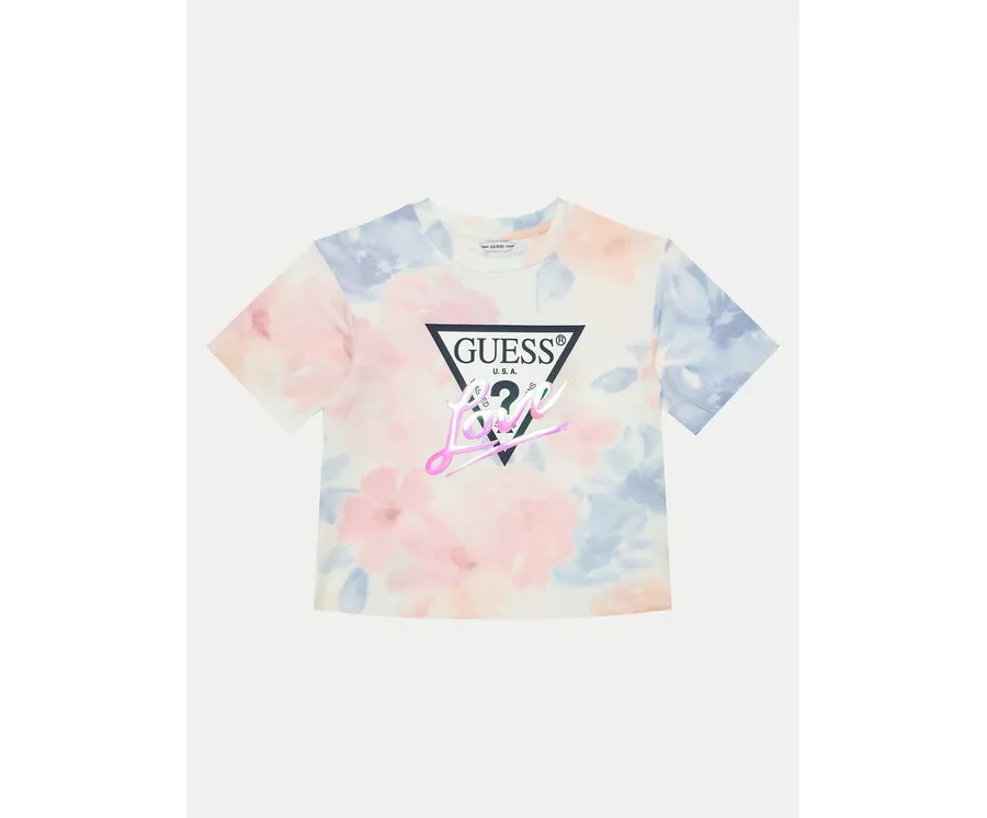 obrazek 1 Guess T-Shirt J5RI05 K6YW4 Kolorowy Boxy Fit