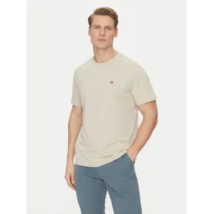 Zdjęcie Napapijri T-Shirt Salis NP0A4H8D Beżowy Regular Fit