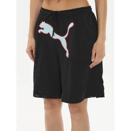 Zdjęcie Puma Szorty sportowe DUA LIPA 536636 Czarny Loose Fit
