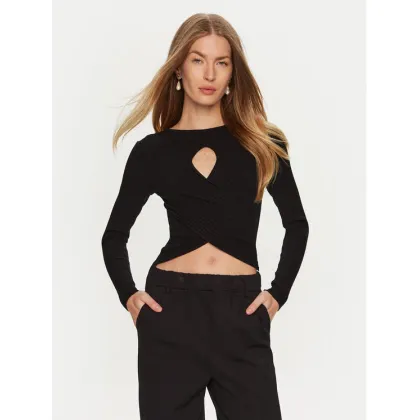 Zdjęcie ViCOLO Sweter 22099S Czarny Slim Fit