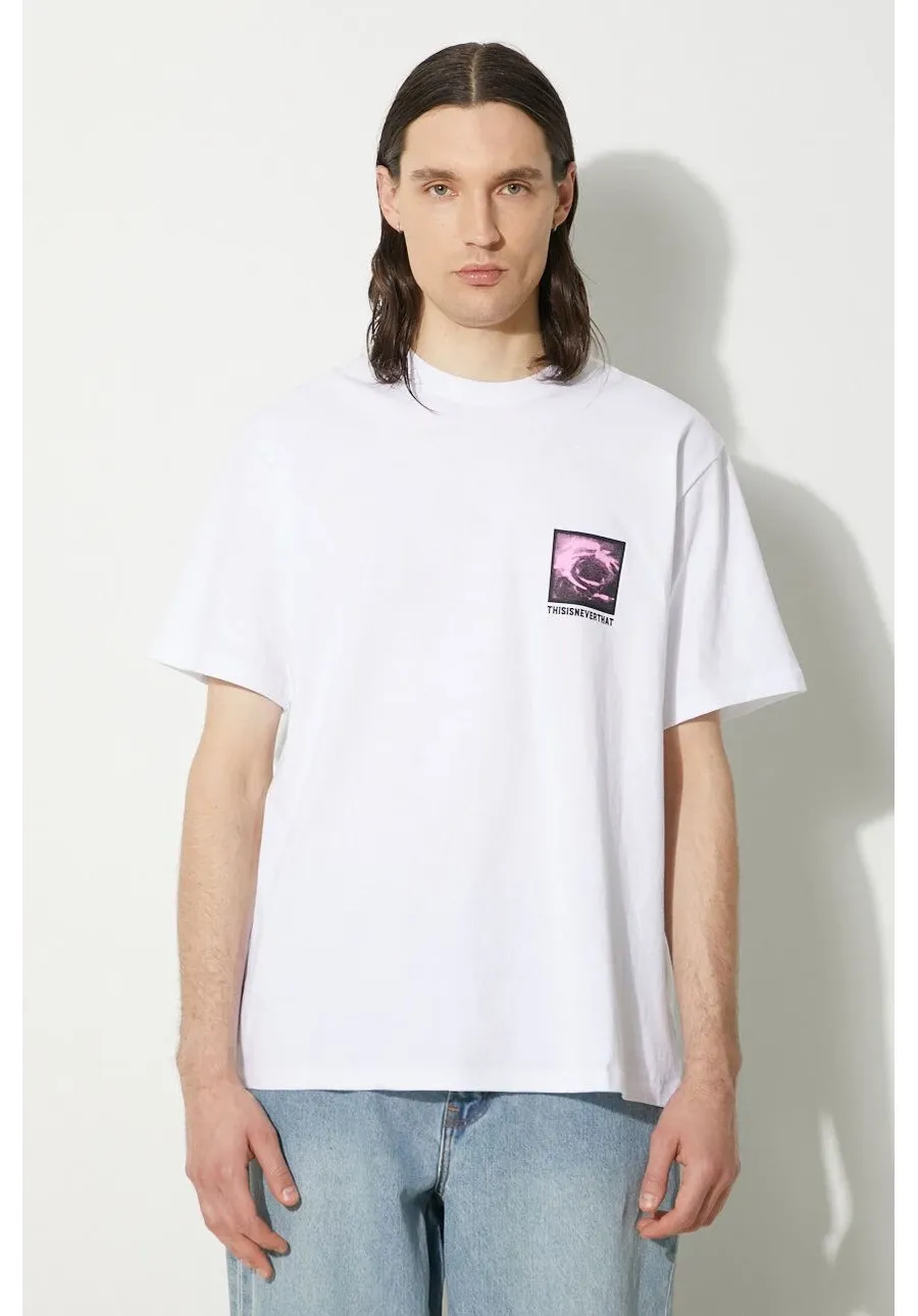 obrazek 1 thisisneverthat t-shirt bawełniany Permutations Tee męski kolor biały z nadrukiem TN241TTSST33