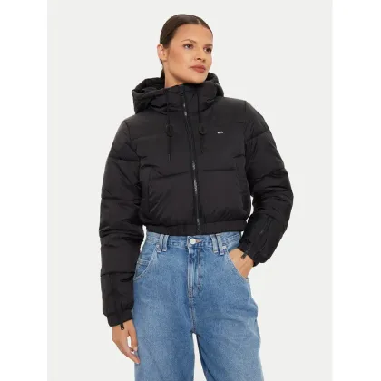 Zdjęcie Tommy Jeans Kurtka zimowa DW0DW18313 Czarny Cropped Fit