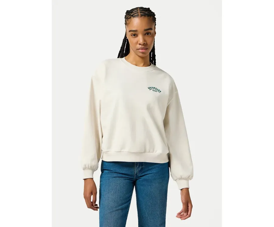 obrazek 1 Wrangler Bluza 112356457 Écru Oversize