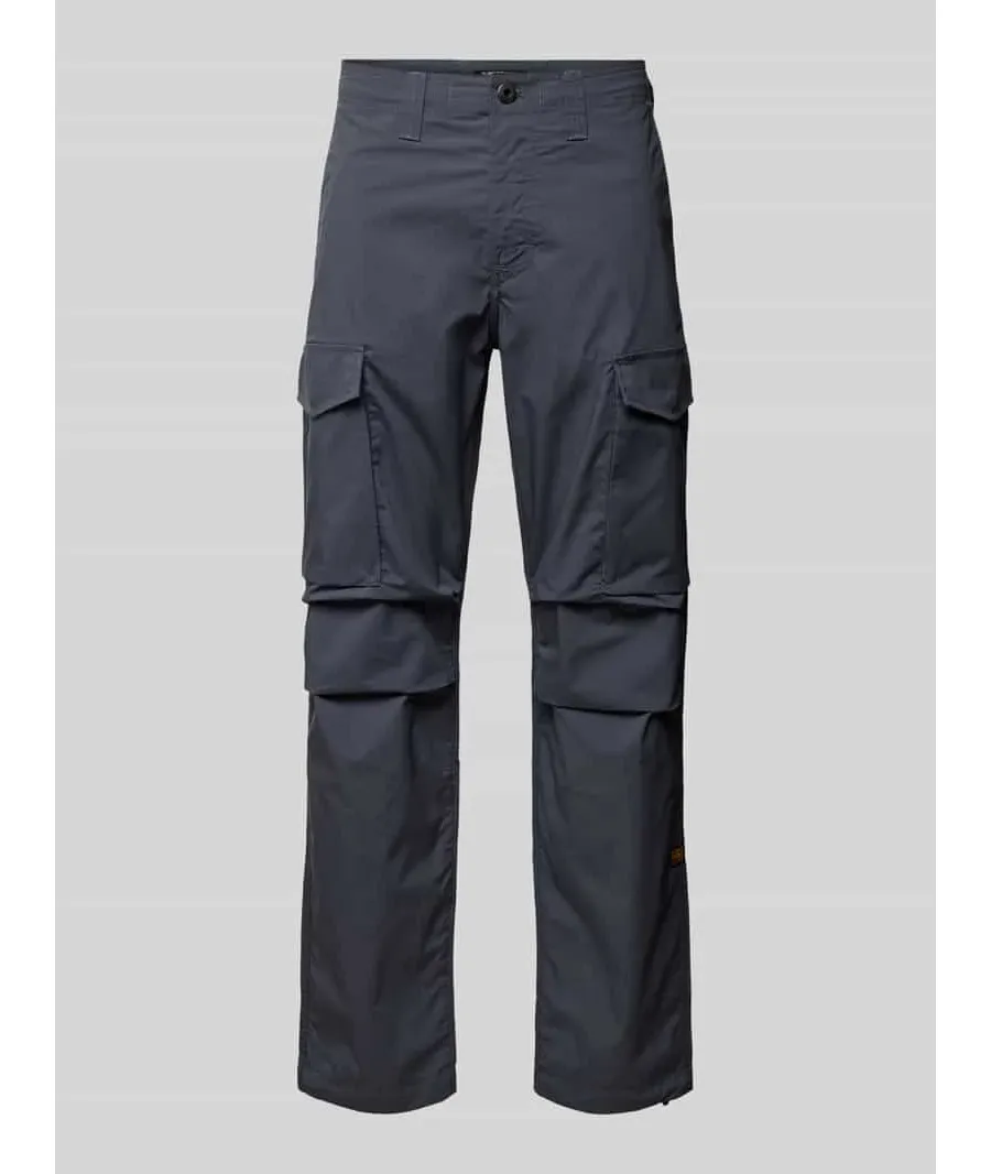 obrazek 1 Spodnie cargo o kroju regular fit z kieszeniami z tyłu model ‘Core’