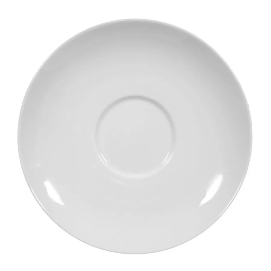 obrazek 1 Duży porcelanowy spodek pod filiżankę do zupy 16 cm - Seltmann Weiden