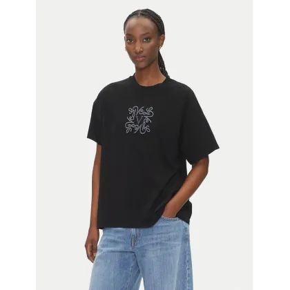 Zdjęcie ViCOLO T-Shirt RD0119 Czarny Regular Fit