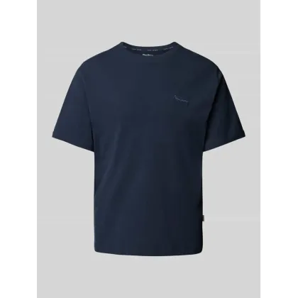 Zdjęcie T-shirt z wyhaftowanym logo model ‘Connor’