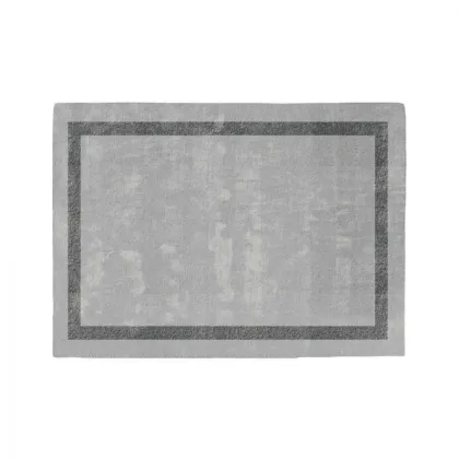 Picture Stylish modern rug with double edge
