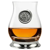 Zdjęcie Szklanka do whisky z dowolną literą alfabetu na prezent