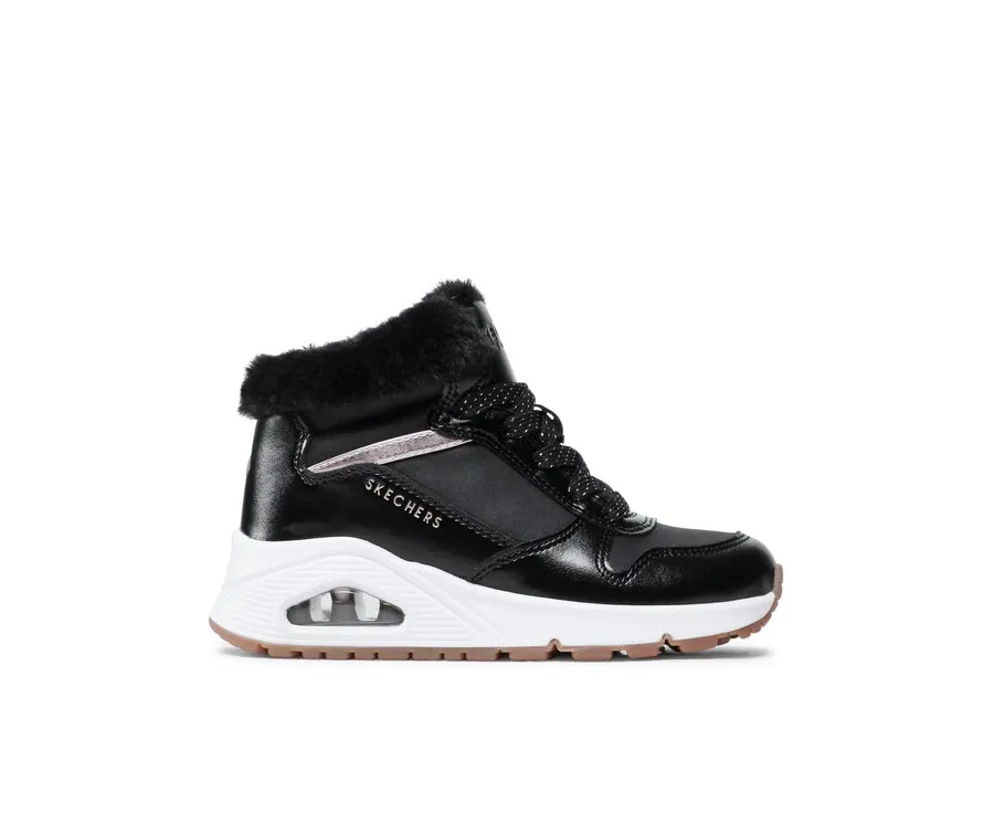 obrazek 1 Skechers Sneakersy Uno Cozy On Air 310518L/BKRG Czarny