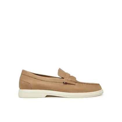 Zdjęcie Tommy Hilfiger Mokasyny Nubuck P Loafer FM0FM05350 Beżowy