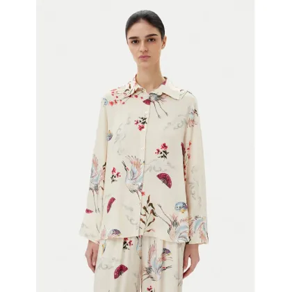 Zdjęcie ViCOLO Koszula TD0813 Beżowy Regular Fit