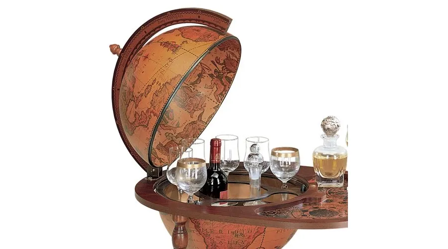 picture 3 Zoffoli 40 cm Bar Globe with bottle and glass holder
