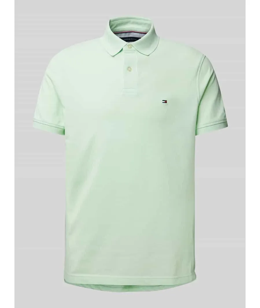 obrazek 1 Tommy Hilfiger Polo 1985 MW0MW17770 Zielony Regular Fit