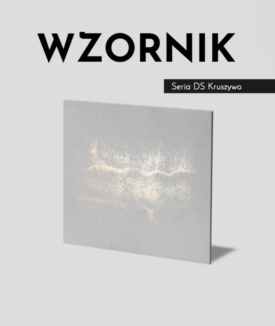 obrazek 1 Wzornik DS - (jasny popiel, złote kruszywo, średnia porowatość) - beton architektoniczny