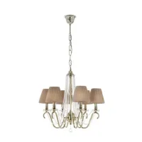 Picture Exclusive brass chandelier by Lumis