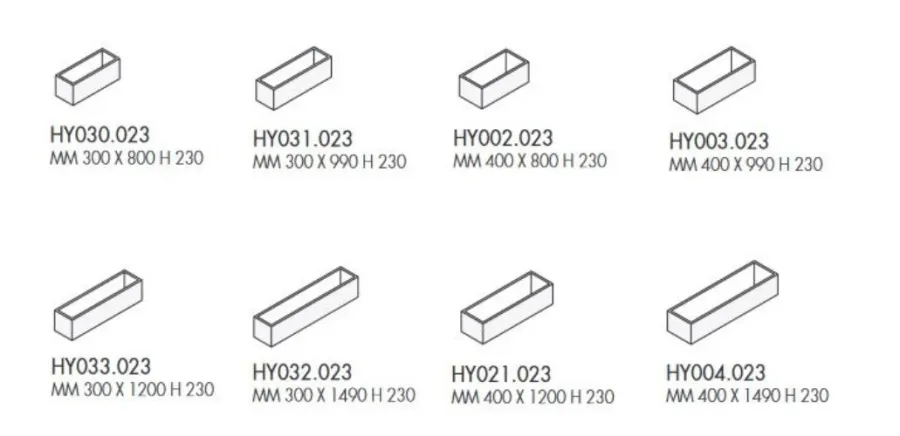obrazek 4 Funkcjonalna donica Hydroponics w wielu rozmiarach i 3 kolorach do wyboru