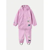 Zdjęcie NAME IT Komplet przeciwdeszczowy 13231835 Różowy Regular Fit