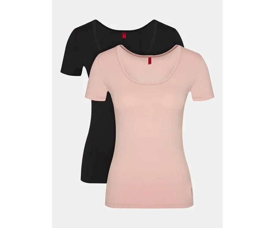obrazek 1 Hugo Komplet 2 t-shirtów Twin 50469660 Czarny Regular Fit HUGO