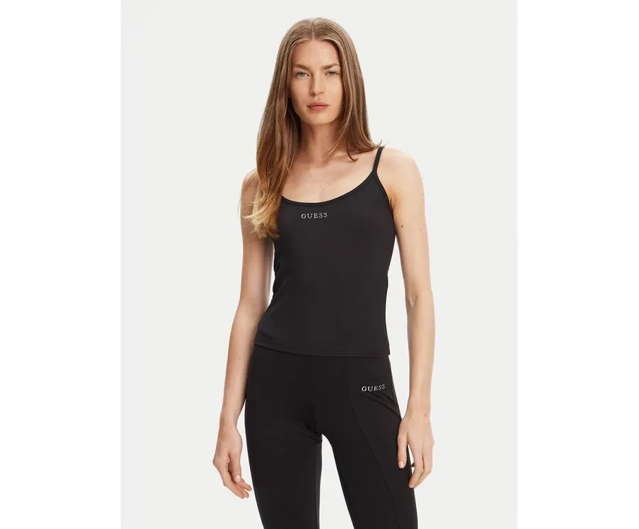 obrazek 1 Guess Top V5RP09 KCD02 Czarny Regular Fit