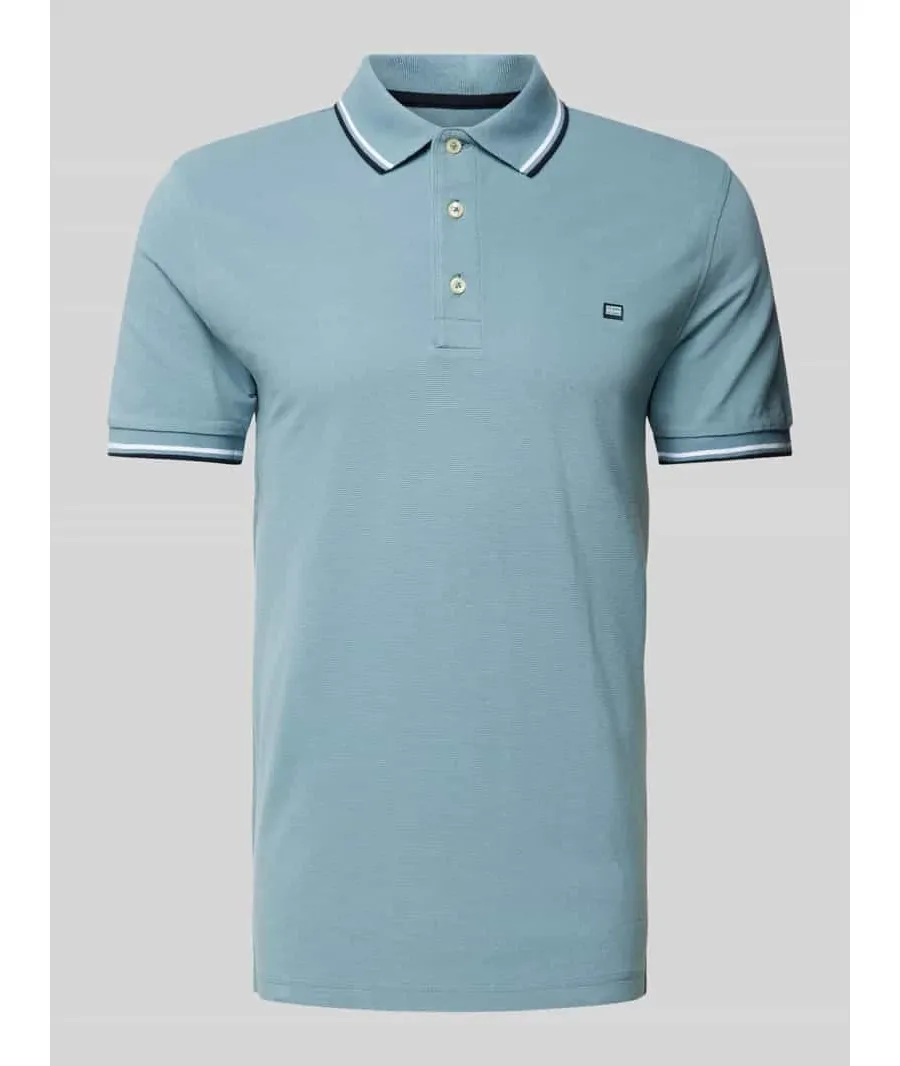 obrazek 1 Koszulka polo z detalem z logo