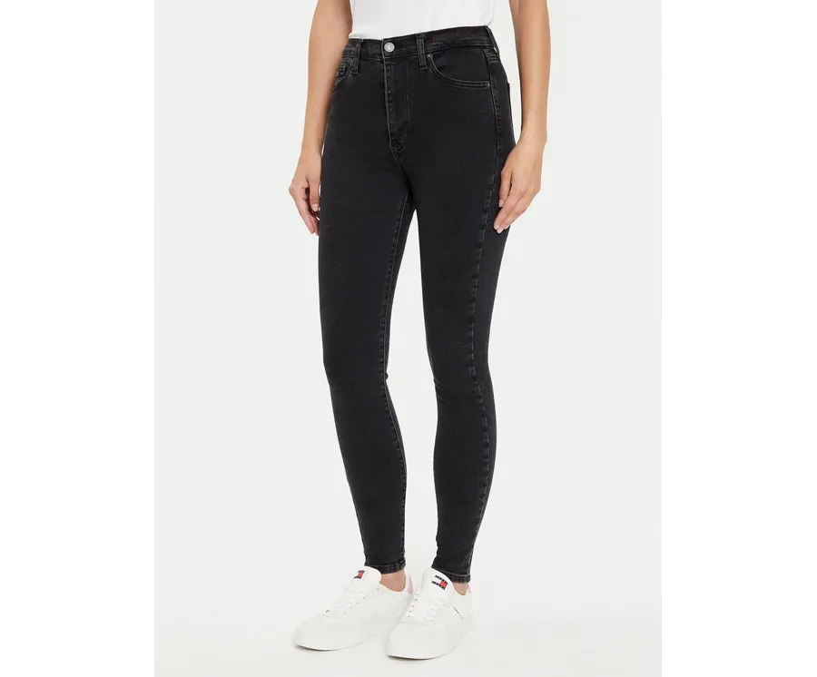 obrazek 1 Tommy Jeans Jeansy Sylvia DW0DW16001 Czarny Skinny Fit