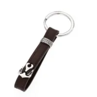 Zdjęcie Srebrny brelok do kluczy „Kotwica” na prezent