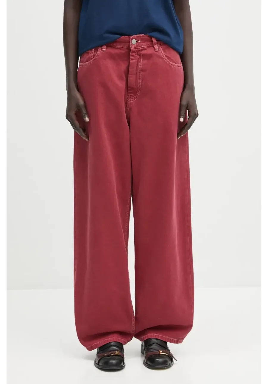 obrazek 1 Carhartt WIP jeansy Brandon Pant damskie high waist I034837