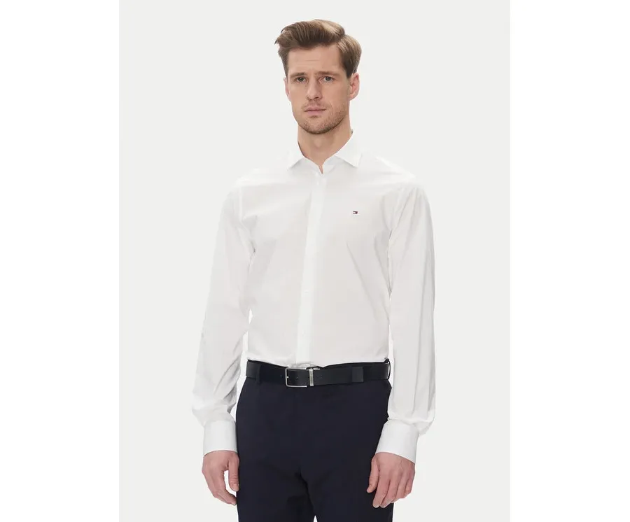 obrazek 1 Tommy Hilfiger Koszula MW0MW39279 Biały Slim Fit