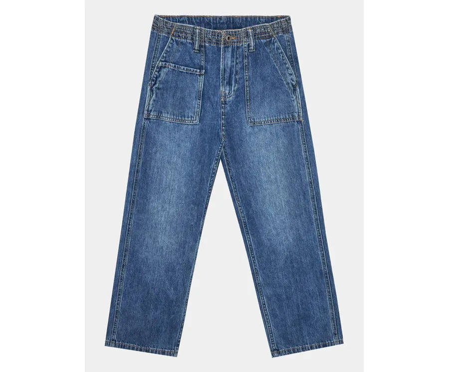 obrazek 1 Pepe Jeans Jeansy Loose Jeans Utility Jr PB202139 Niebieski Loose Fit