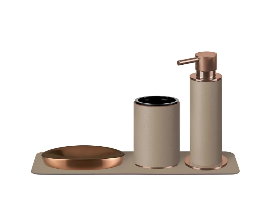 obrazek 3 Ekskluzywna miedziowana podstawka na mydło 14x9,5xH2 cm